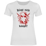 Skinhead T-Shirt 'Klagt nicht Kämpft' Damen PatriotenPrint