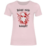 Skinhead T-Shirt 'Klagt nicht Kämpft' Damen PatriotenPrint