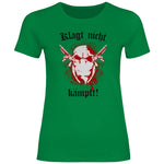 Skinhead T-Shirt 'Klagt nicht Kämpft' Damen PatriotenPrint