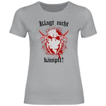 Skinhead T-Shirt 'Klagt nicht Kämpft' Damen PatriotenPrint