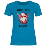 Skinhead T-Shirt 'Klagt nicht Kämpft' Damen PatriotenPrint