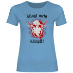 Skinhead T-Shirt 'Klagt nicht Kämpft' Damen PatriotenPrint
