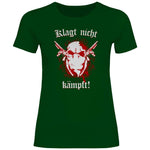 Skinhead T-Shirt 'Klagt nicht Kämpft' Damen PatriotenPrint