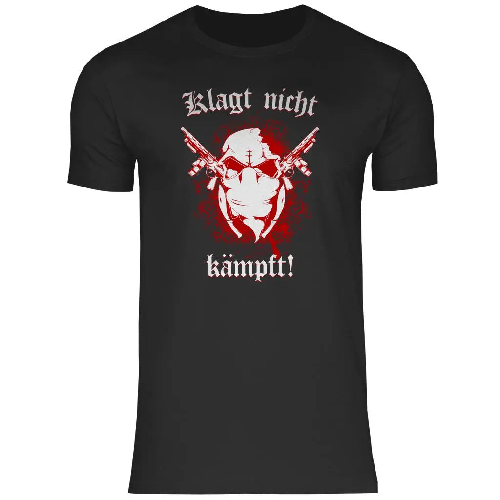 Skinhead T-Shirt 'Klagt nicht Kämpft' Herren PatriotenPrint