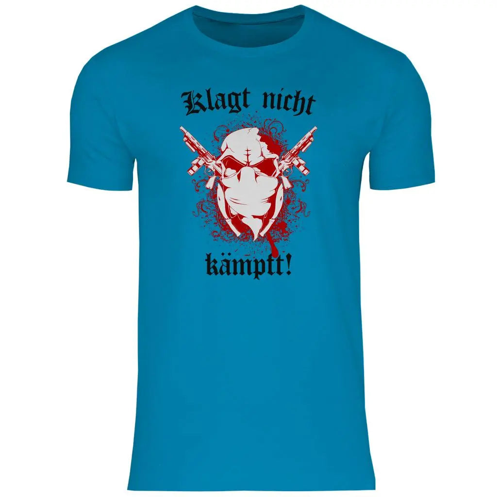Skinhead T-Shirt 'Klagt nicht Kämpft' Herren PatriotenPrint