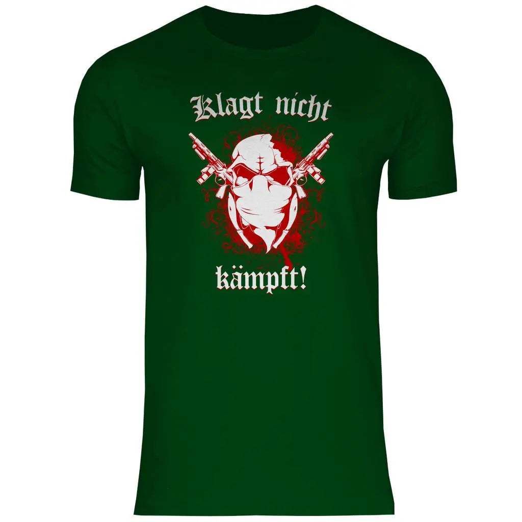Skinhead T-Shirt 'Klagt nicht Kämpft' Herren PatriotenPrint