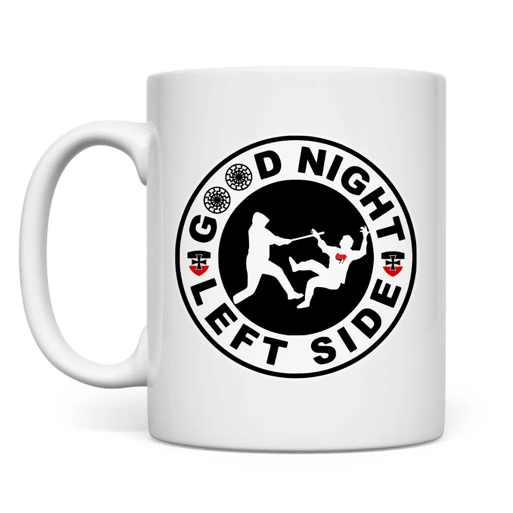 Skinhead Tasse 'Good Night Left Side'