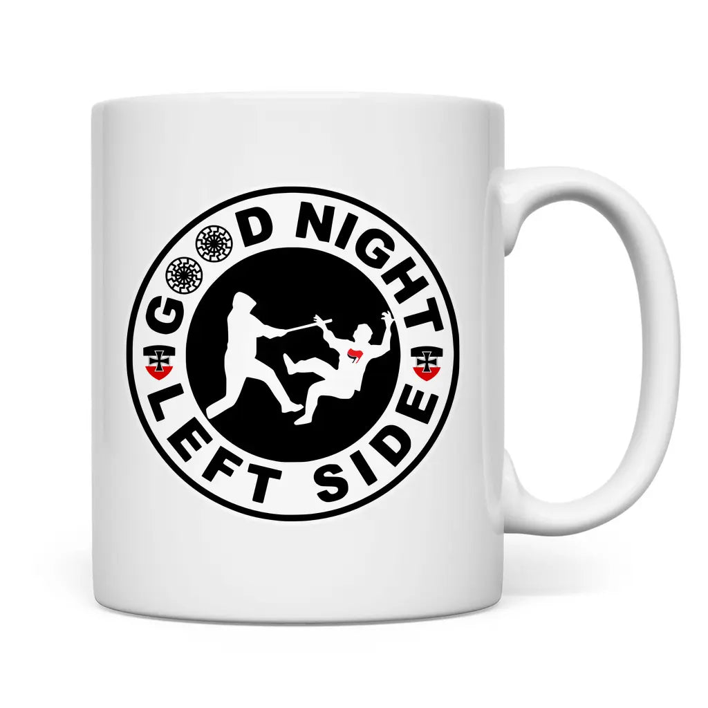 Skinhead Tasse 'Good Night Left Side'