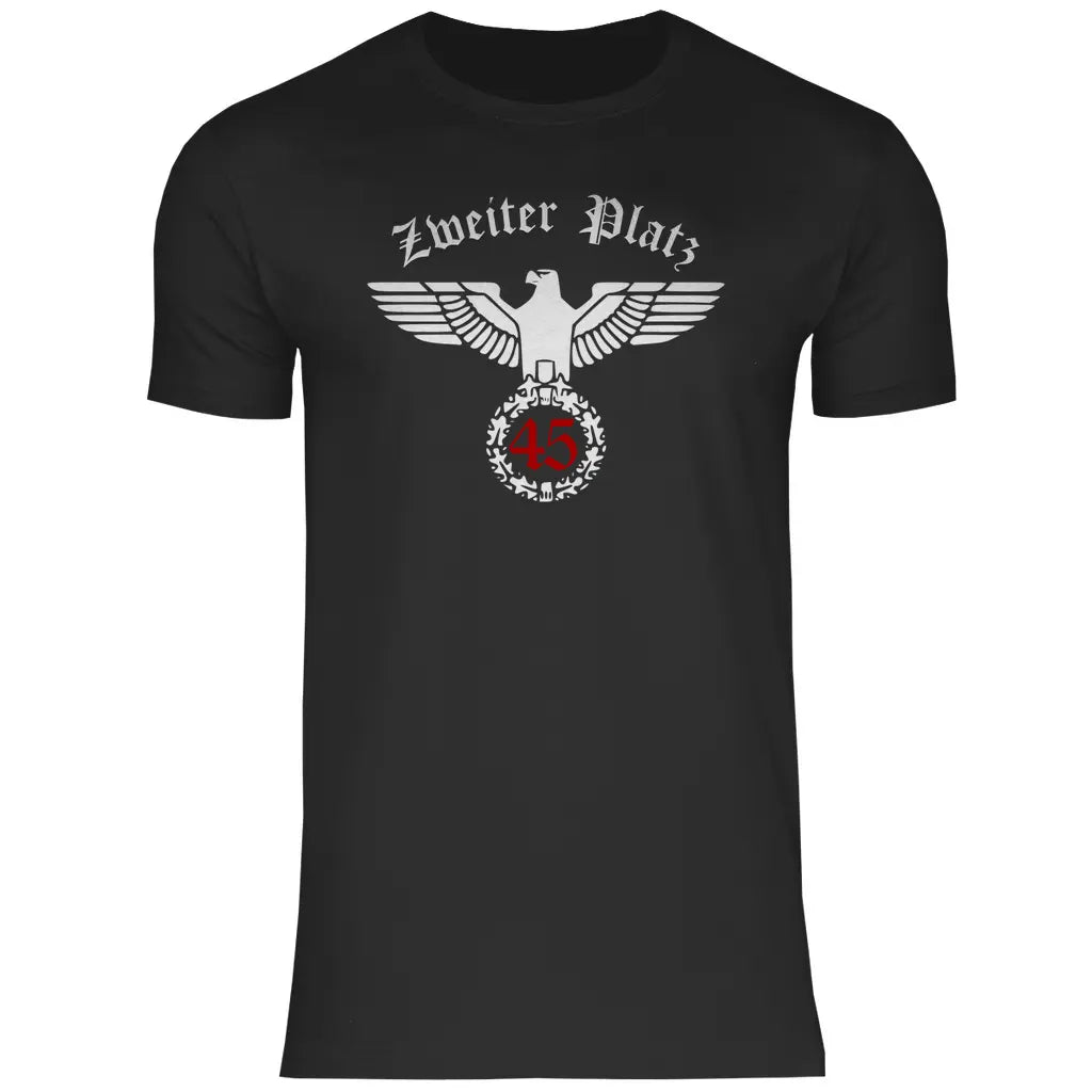 Wehrmacht T-Shirt Herren 'Zweiter Platz 45'