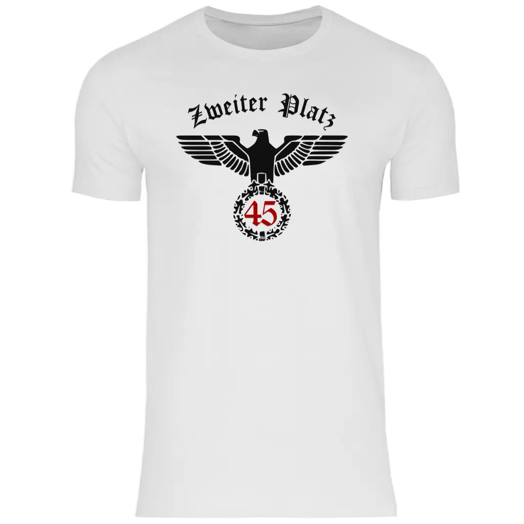 Wehrmacht T-Shirt Herren 'Zweiter Platz 45'