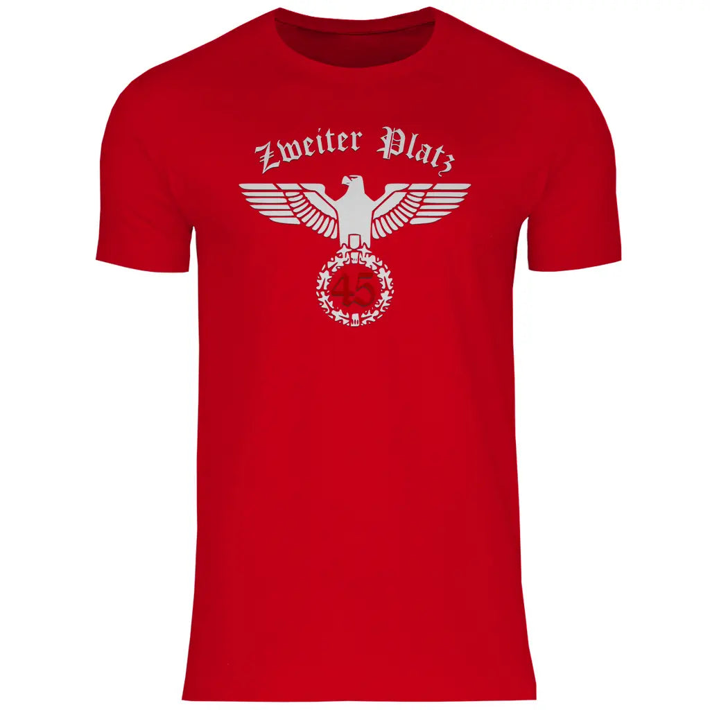 Wehrmacht T-Shirt Herren 'Zweiter Platz 45'