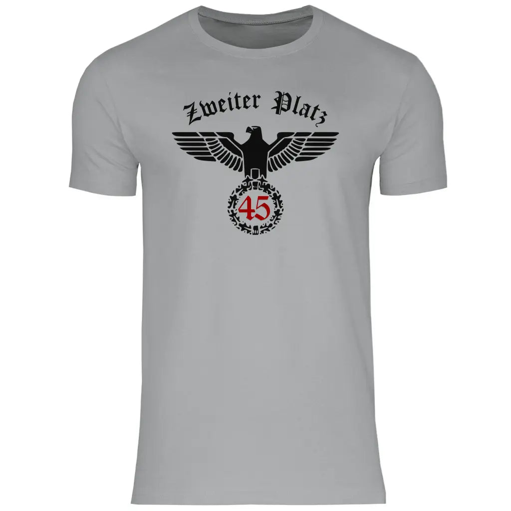 Wehrmacht T-Shirt Herren 'Zweiter Platz 45'