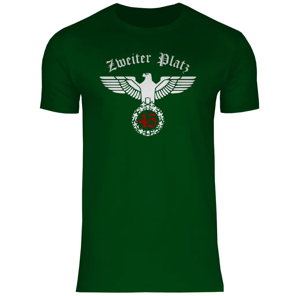 Wehrmacht T-Shirt Herren 'Zweiter Platz 45'
