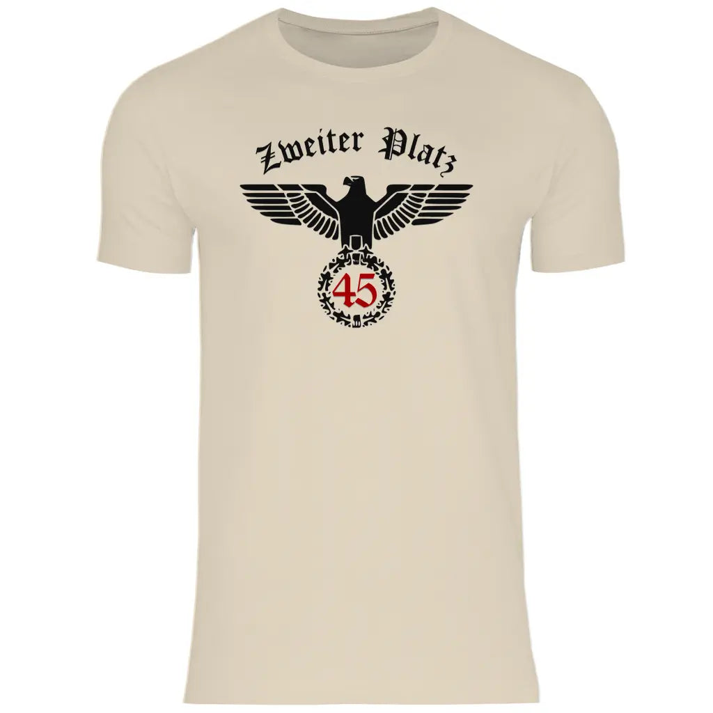 Wehrmacht T-Shirt Herren 'Zweiter Platz 45'