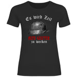 Wehrmacht T-Shirt 'Es wird Zeit alte Geister zu wecken' Damen