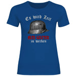 Wehrmacht T-Shirt 'Es wird Zeit alte Geister zu wecken' Damen