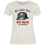 Wehrmacht T-Shirt 'Es wird Zeit alte Geister zu wecken' Damen