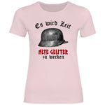 Wehrmacht T-Shirt 'Es wird Zeit alte Geister zu wecken' Damen
