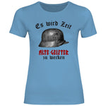 Wehrmacht T-Shirt 'Es wird Zeit alte Geister zu wecken' Damen