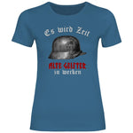 Wehrmacht T-Shirt 'Es wird Zeit alte Geister zu wecken' Damen
