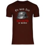 Wehrmacht T-Shirt 'Es wird Zeit alte Geister zu wecken' Herren