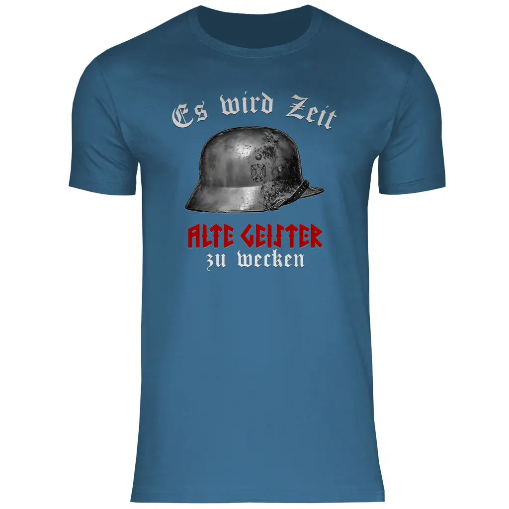 Wehrmacht T-Shirt 'Es wird Zeit alte Geister zu wecken' Herren