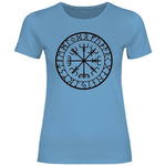 Wikinger T-Shirt 'Nordischer Kompass' Damen PatriotenPrint