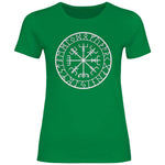 Wikinger T-Shirt 'Nordischer Kompass' Damen PatriotenPrint
