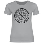 Wikinger T-Shirt 'Nordischer Kompass' Damen PatriotenPrint