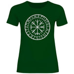 Wikinger T-Shirt 'Nordischer Kompass' Damen PatriotenPrint