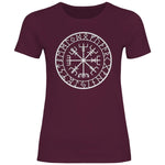 Wikinger T-Shirt 'Nordischer Kompass' Damen PatriotenPrint