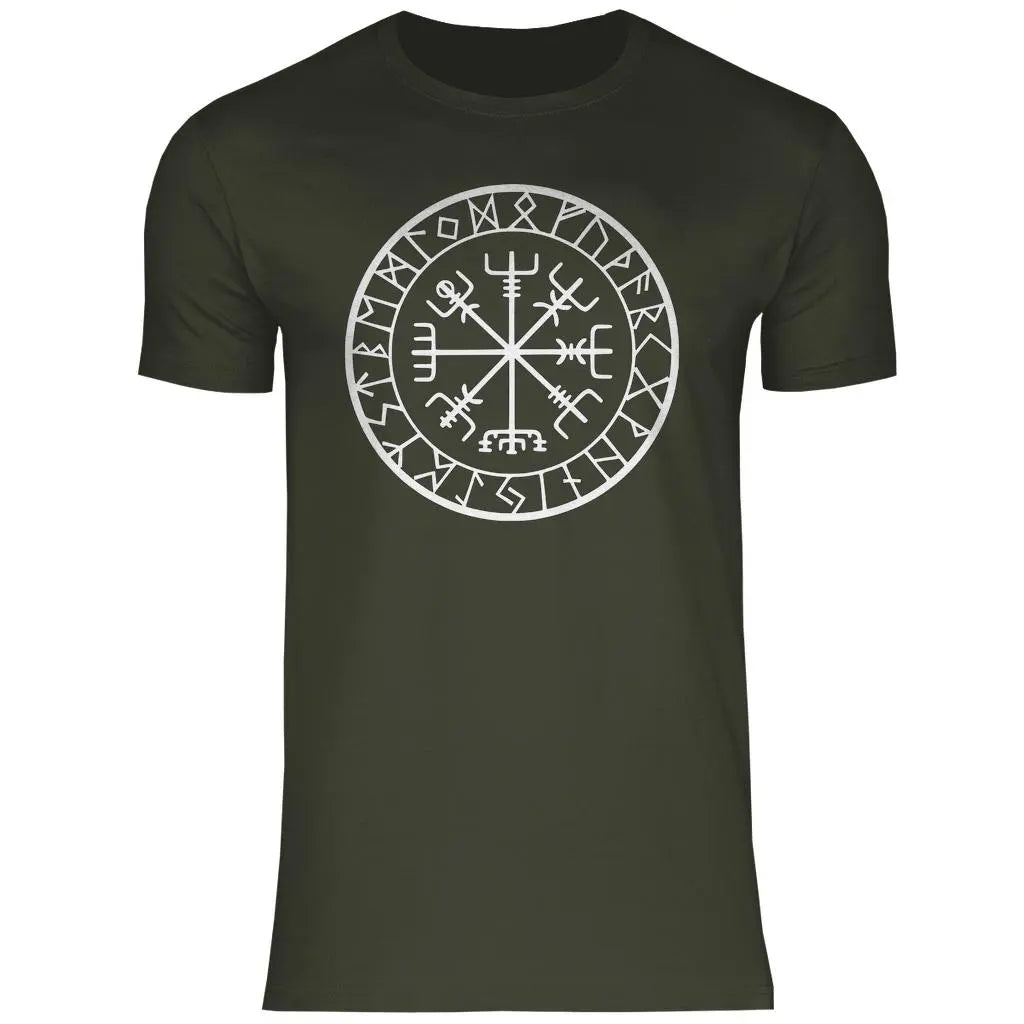 Wikinger T-Shirt 'Nordischer Kompass' Herren PatriotenPrint