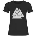 Wikinger T-Shirt 'Wotanknoten' Damen PatriotenPrint
