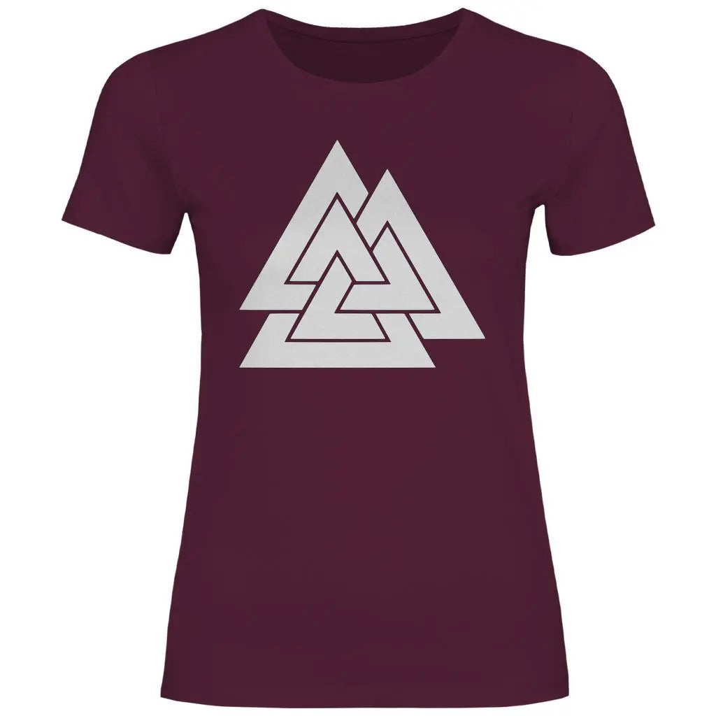 Wikinger T-Shirt 'Wotanknoten' Damen PatriotenPrint