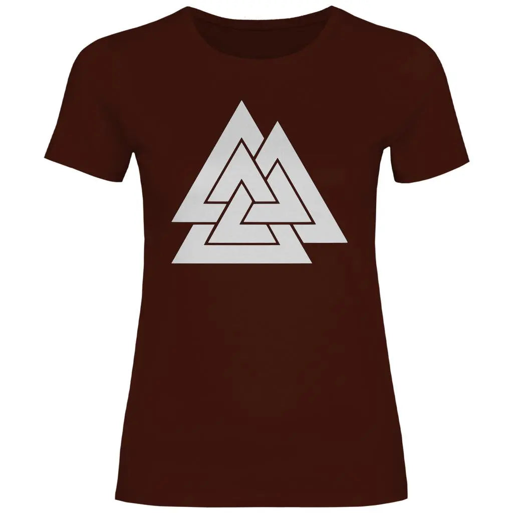 Wikinger T-Shirt 'Wotanknoten' Damen PatriotenPrint