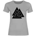 Wikinger T-Shirt 'Wotanknoten' Damen PatriotenPrint
