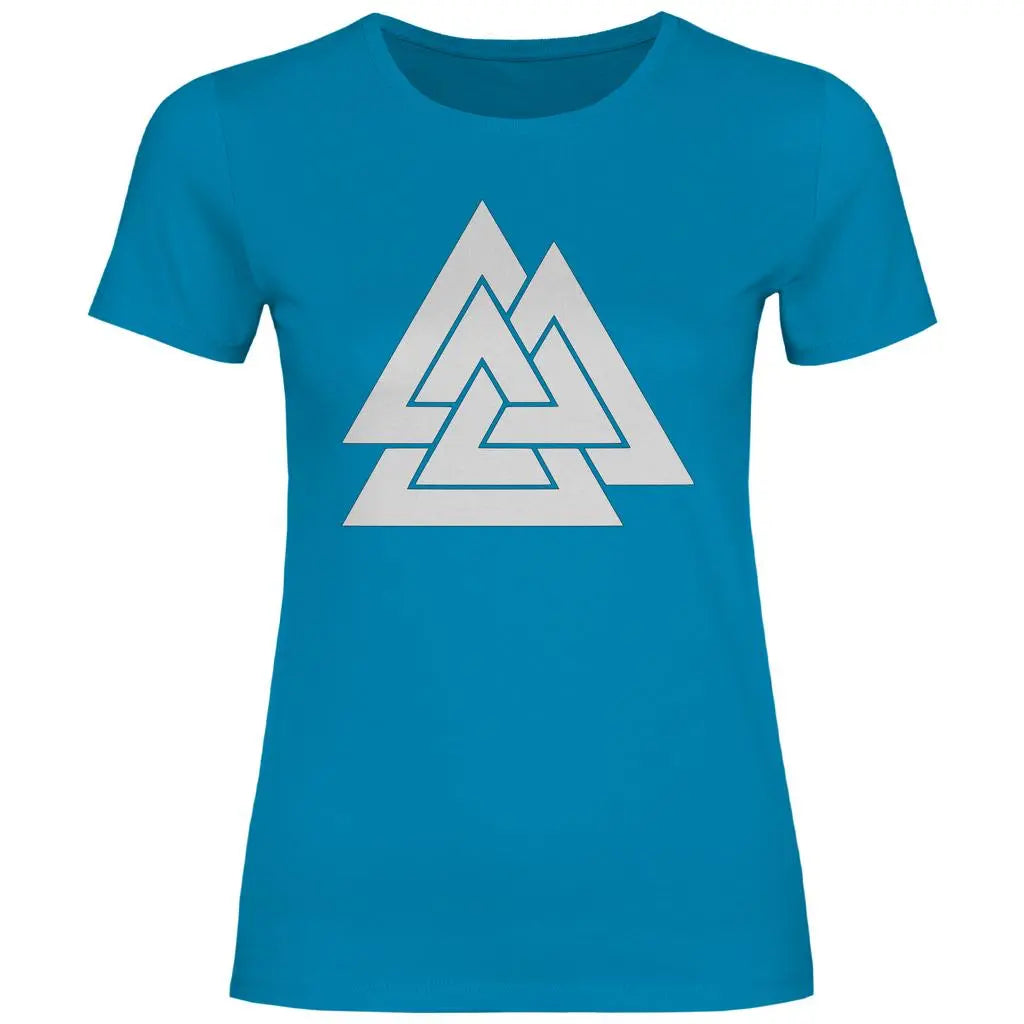 Wikinger T-Shirt 'Wotanknoten' Damen PatriotenPrint