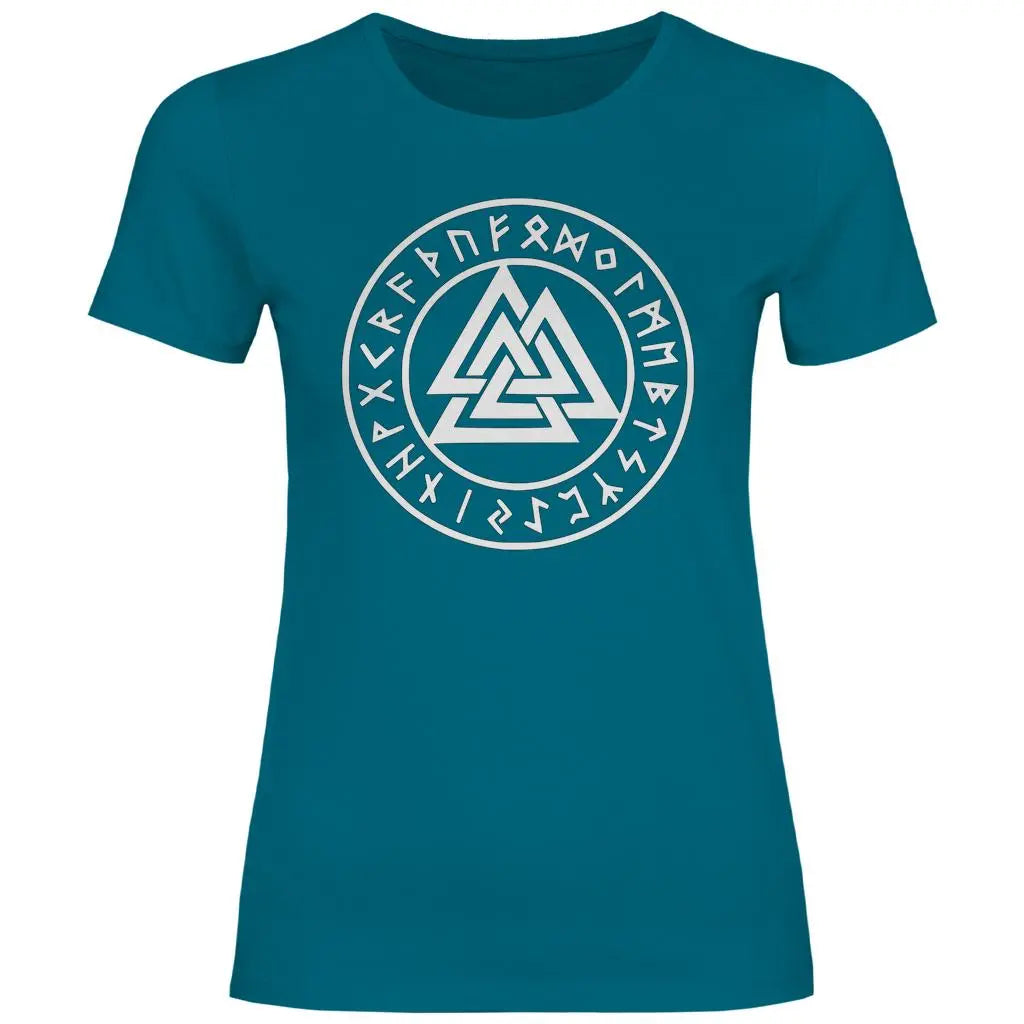 Wikinger T-Shirt 'Wotanknoten' Damen - PatriotenPrint