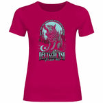 Wolf T-Shirt 'Deutschland Wach Auf' Damen PatriotenPrint