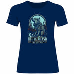Wolf T-Shirt 'Deutschland Wach Auf' Damen PatriotenPrint
