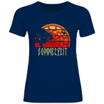 Schwarze Sonne T-Shirt 'Sommerzeit' Damen - PatriotenPrint