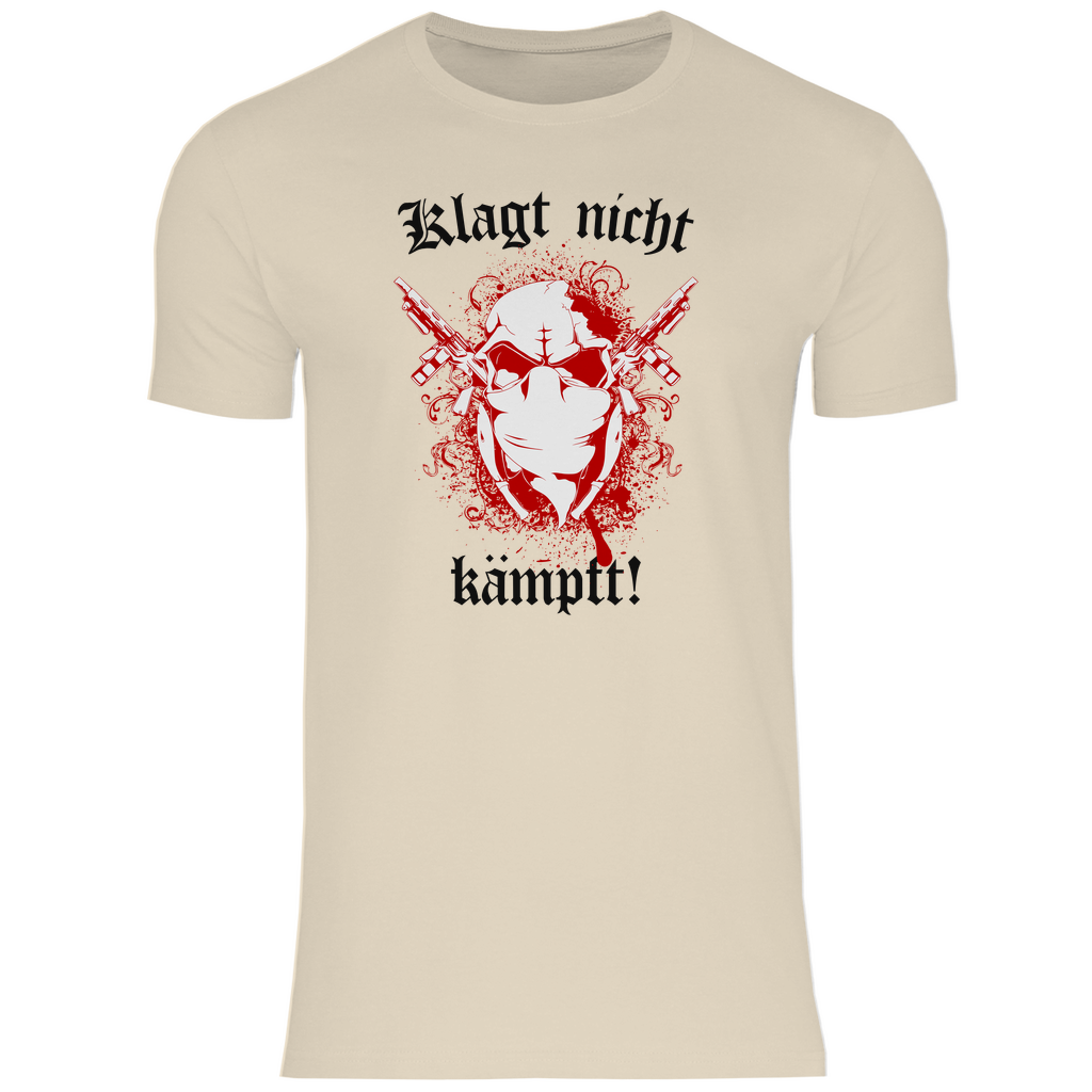 Skinhead T-Shirt 'Klagt nicht Kämpft' Herren - PatriotenPrint