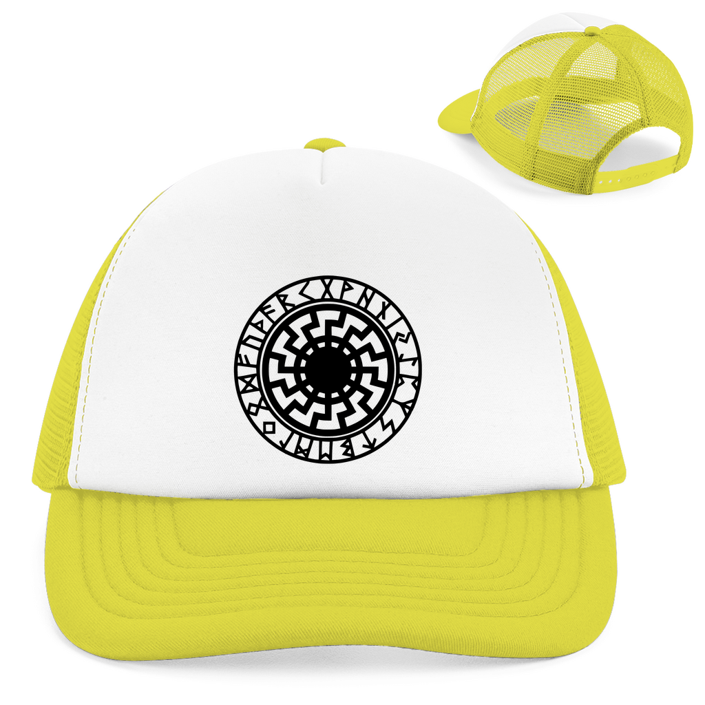 Schwarze Sonne Trucker Cap - PatriotenPrint