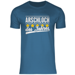 Lustiges T-Shirt 'A*schloch des Jahres' Herren - PatriotenPrint