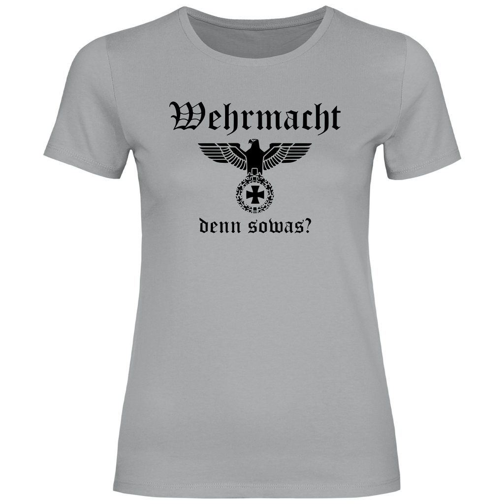 Reichsadler T-Shirt 'Wehr macht wieder mit' Damen