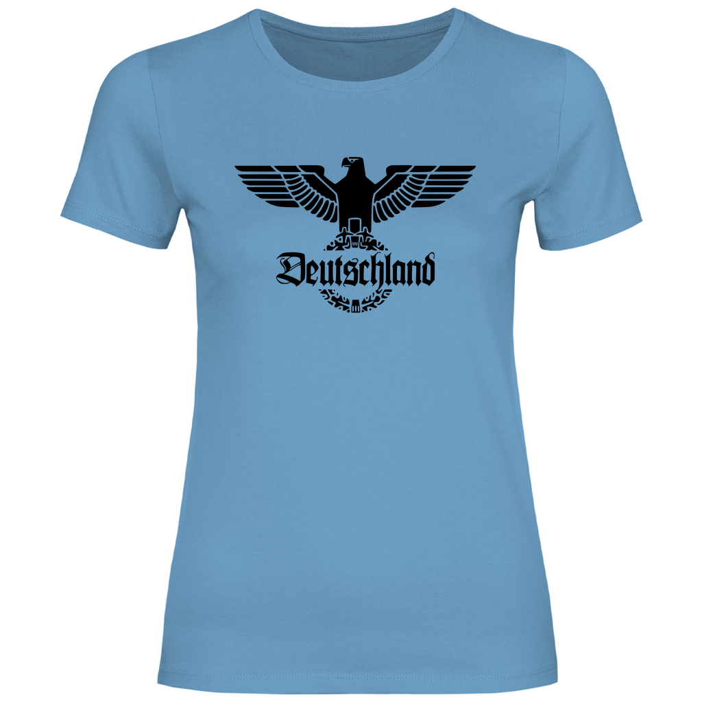 Deutschland T-Shirt 'Reichsadler' Damen