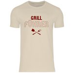 Lustiges T-Shirt 'Grill Führer' Herren - PatriotenPrint