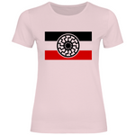 Reichsflagge T-Shirt 'Schwarze Sonne' Damen - PatriotenPrint