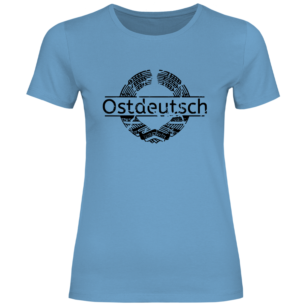 Ostdeutschland T-Shirt 'Ostdeutsch' Damen - PatriotenPrint