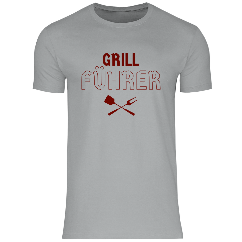 Lustiges T-Shirt 'Grill Führer' Herren - PatriotenPrint